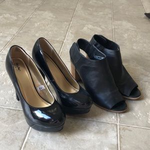 2 Pairs of Mossimo Heels and Boots
